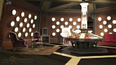 Tardis Interior Custom By Ginovanta On Deviantart Tardis Doctor Who