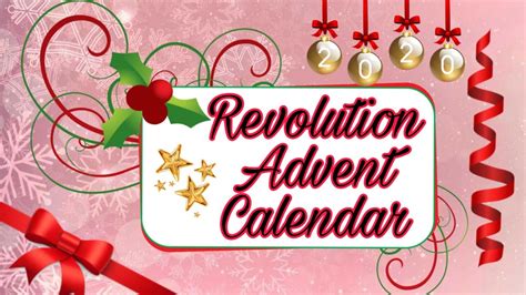 Revolution The Advent Calendar And You Are A Star Advent Calendar