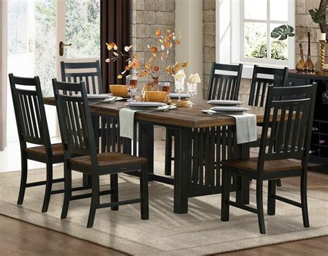 5023 90 7 Pc Three Falls Collection Two Tone Brown And Black Finish