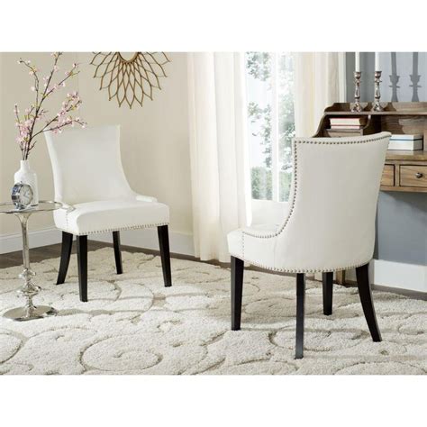 Every dining room has its own personal style. 20 Ideas of White Leather Dining Chairs | Dining Room Ideas