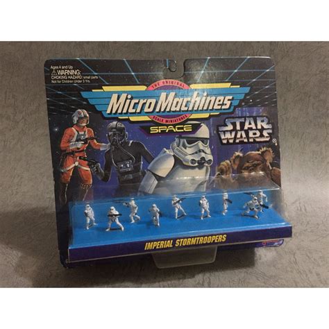 古董 Lewis Galoob Star Wars Toys Micro Machines Imperial Stormtroopers