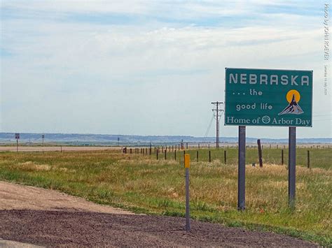 Nebraska welcome sign on NE-88 East, 18 July 2020 | Driving … | Flickr