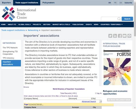 The international trade administration provides tools, assistance, and expert knowledge to help your company grow in the global marketplace. How to find importers: Essential tools -Global Negotiator Blog