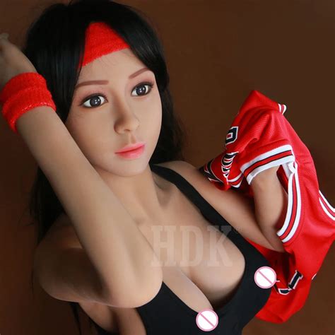 HDK 158cm Real Silicone Sex Dolls Tan Skin Japanese Full Size Sex Robot