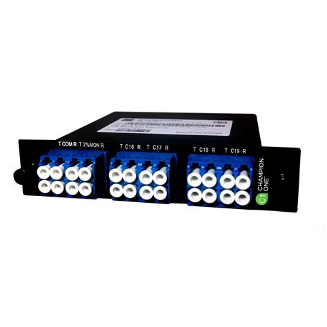 The device is passive when it comes to electricity and measures as 1ru 19 device. 8 Channel DWDM Mux/Demux, ch. 16-23, LGX Enclosure ...