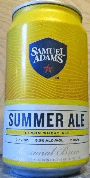 Samuel Adams Beer With Lemon Flavor 354ml Lemon Wheat Ale 53 United