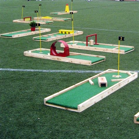 Diy Backyard Mini Golf Course Outdoor Furniture Design