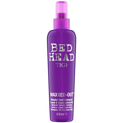 Tigi Bed Head Maxxed Out Massive Hold Hairspray 236ml Shampoo Pt