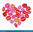 Heart Of Kisses Stock Image - Image: 12748521