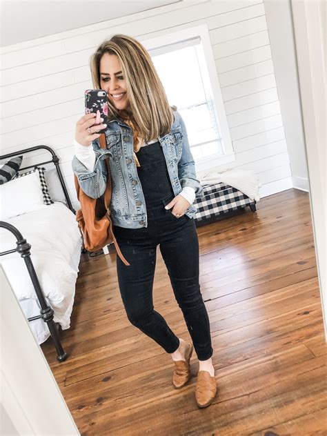 8 Ways To Style A Denim Jacket Dress Cori Lynn Denim Jacket Jackets What To Wear With