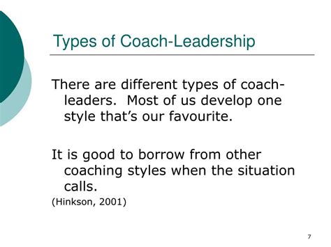 Ppt Coach Leadership Styles Powerpoint Presentation Free Download