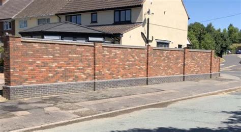Boundary Wall Bricklaying In Walsall Kirk Yates Building