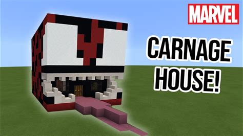 Minecraft How To Build A Carnage House Youtube
