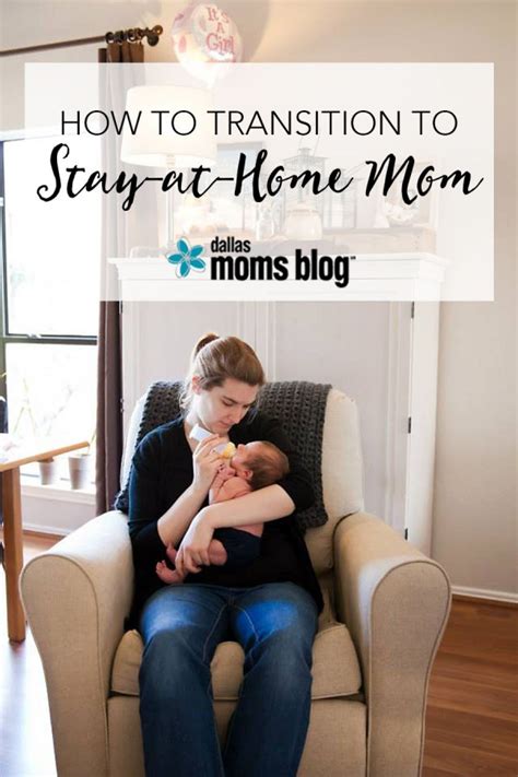 How To Transition To A Stay At Home Mom