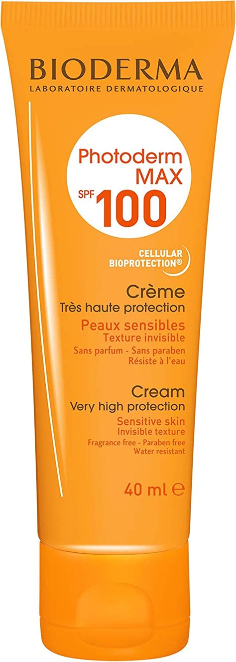 Bioderma Photoderm Max Sunscreen Cream Spf 100 For Normal To Dry