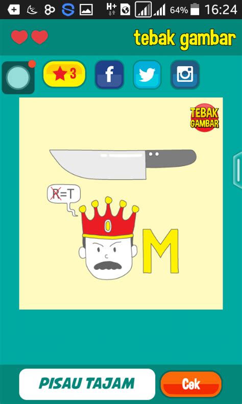 [UPDATE] Kunci Jawaban Tebak Gambar Level 1 2016 Oleh Maharani