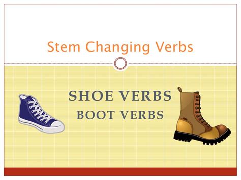 Ppt Stem Changing Verbs Powerpoint Presentation Free Download Id