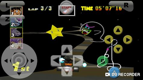 While i'd normally not get as excited about a wip hack, there aren't many mario kart 64 hacks available. Pista final senda arco iris: Dragón Ball Kart 64 (MK64 ...