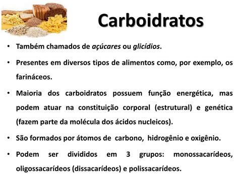 Exemplos De Carboidratos E Suas Funções Novo Exemplo