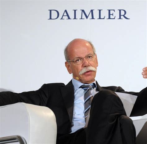 Fahrzeughersteller Daimler Chef Zetsche Erkl Rt Autokrise F R Beendet