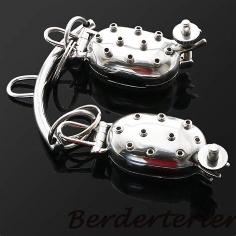Brutal Cbt Device Evil Shell Ball Stretcher And Ball Crusher Spiked Ball Torture Ebay