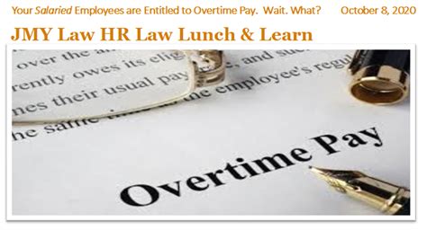 Are Your Salaried Employees Entitled To Overtime Pay