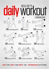 Photos of Daily Fitness Exercises