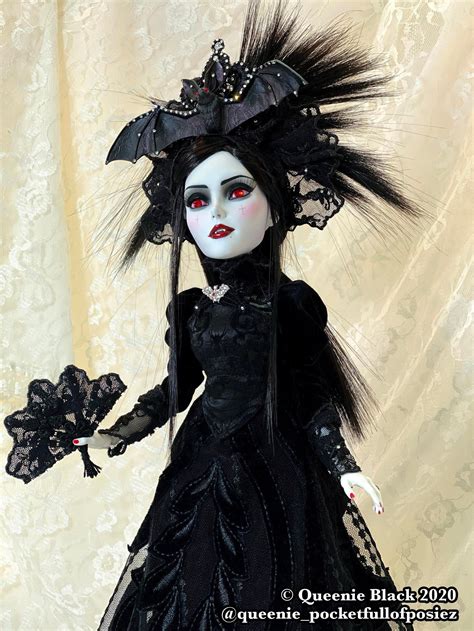 Ooak Victorian Vampire Doll 2 Art Piece Etsy Victorian Vampire Art