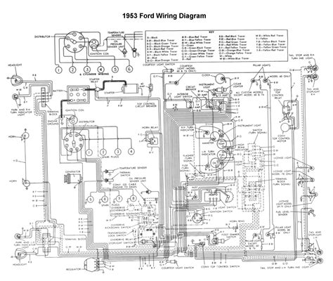 1953 Ford F100 Wiring Schematics