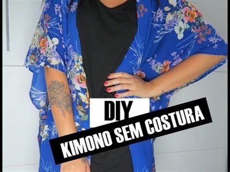 Look Kimono Diy Kimono Kimono Top Cardigan Youtube Clothes Women Fashion Diy Scarf