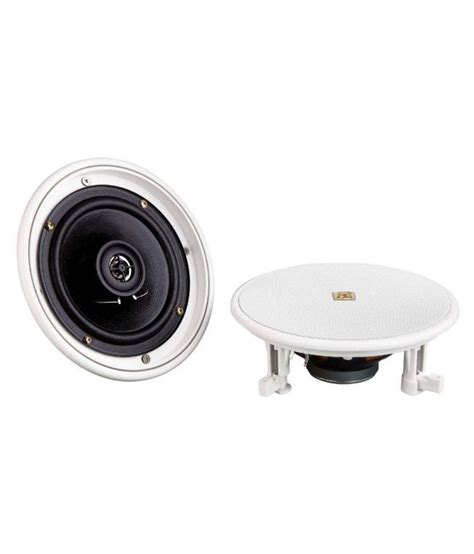 Ceiling speakers never gives the high sound output they are just used as mood enhancers. Buy P.A CS-6FT Ceiling Speakers - White Online at Best ...