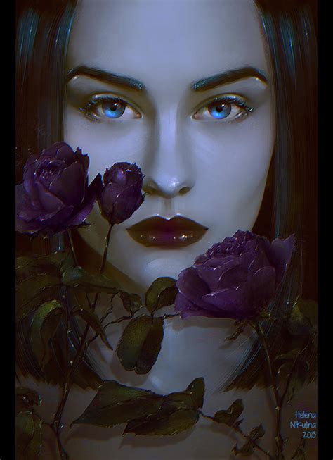 Dark Flower By Nikulina Helena On Deviantart