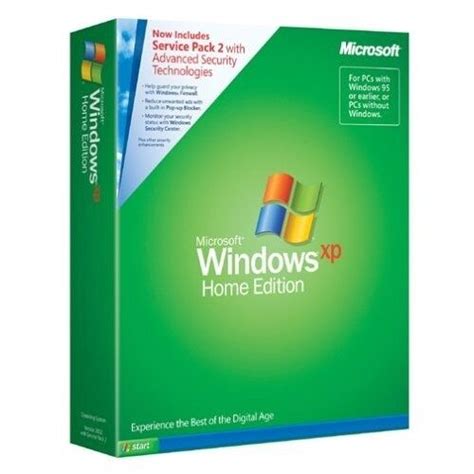 Microsoft Windows Xp Home Edition Sp2 For Sale Online Ebay