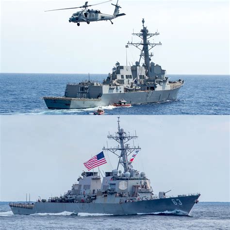 Two Us Warships Pass Through Taiwan Strait In 7th Transit Since 2018