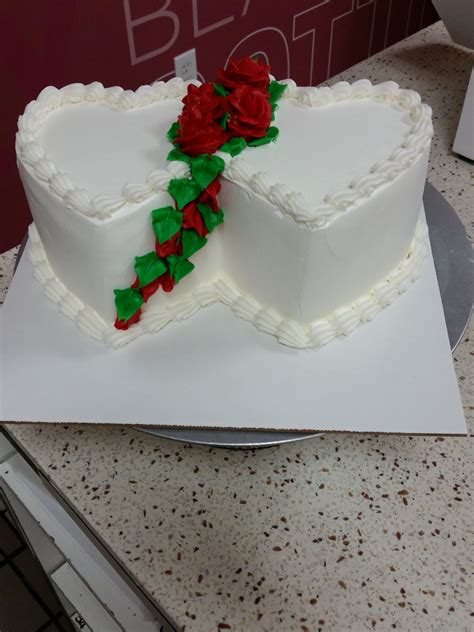 Double Heart Cake Cake Valentine Cake Heart Wedding Cakes