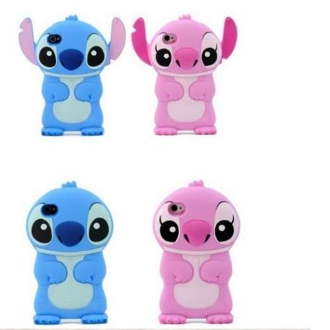 Soft Silicone Stitch 3d Movable Ear Case Cover Soft Iphone 5 5s 5c 4 4s