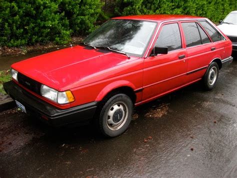 Old Parked Cars 1989 Nissan Sentra Wagon