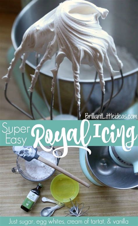 Royal icing using meringue powder students and non profit educators may use content without permission with proper credit. Super Easy Royal Icing | Gingerbread icing, Gingerbread ...
