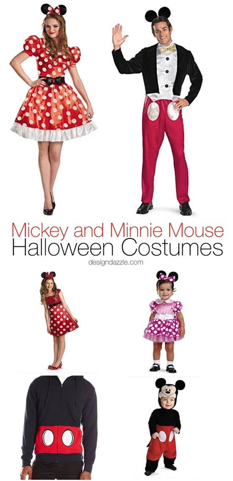 Marvelous Diy Mickey And Minnie Mouse Halloween Costume Ideas Guys