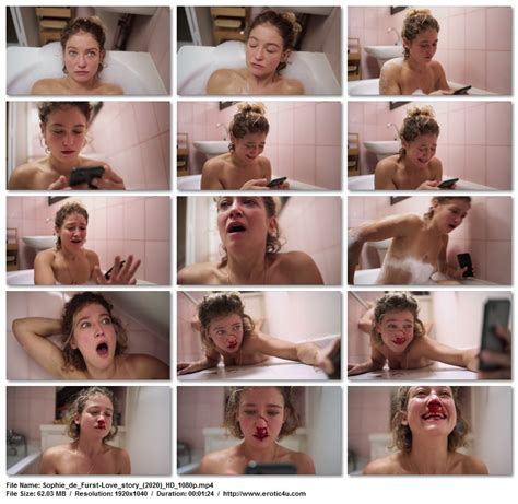 Free Preview of Sophie de Fürst Naked in Love Story short 2019