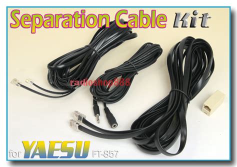 Separation Cable Kit For Ft 857 Ft 857r Ysk 857 Radioshop888 Rt Roip1