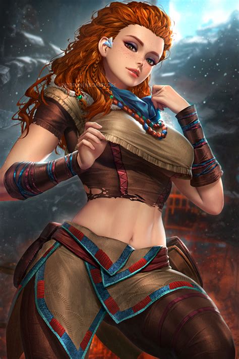 Aloy Horizon Zero Dawn Drawn By Neoartcore Danbooru