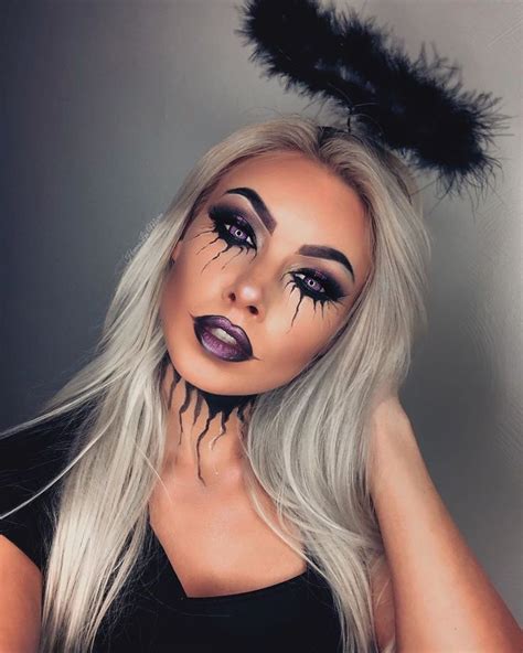 HannaLee Marie Makeup Artist Entrepreneur On Instagram Dark Angel Yh Halloween