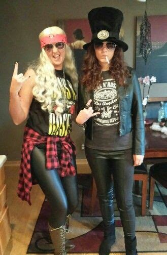 Welcome to the costume party: Slash and Axl Rose Halloween costumes! | Cute halloween ...