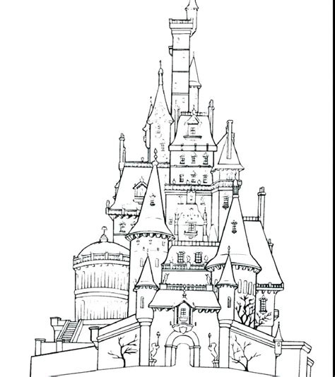 Hogwarts Castle Coloring Page At Getdrawings Free Download