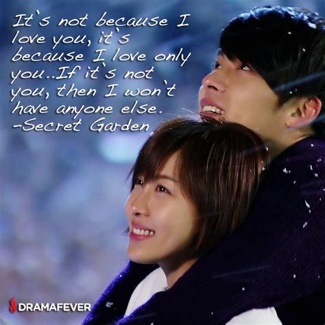 50 K Drama Quotes About True Love Drama Quotes Kdrama Secret Garden