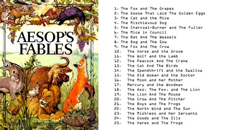 Fairy Tales Aesop S Fables Audiobooks English For Kids Youtube