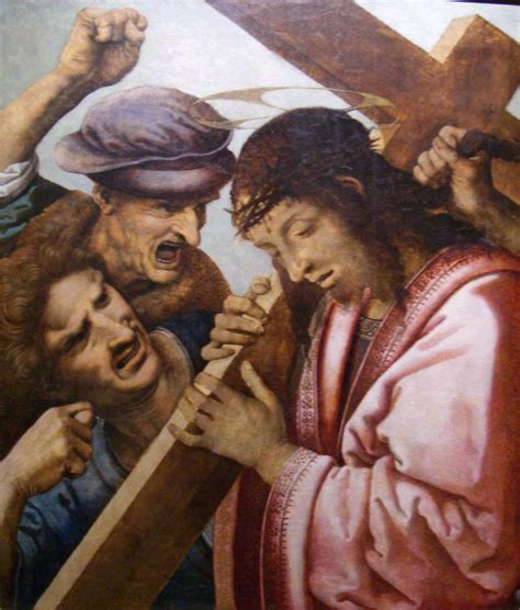 Christ Carrying The Cross By Leonardo Da Vinci Useum