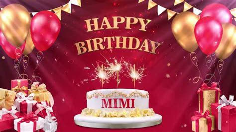 Mimi ميمي Happy Birthday To You Happy Birthday Songs 2022 Youtube