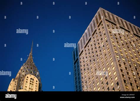 Chrysler Building New York City Usa Stock Photo Alamy